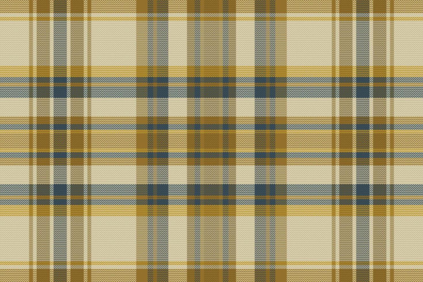 tartan geruit patroon met textuur en warme kleur. vector