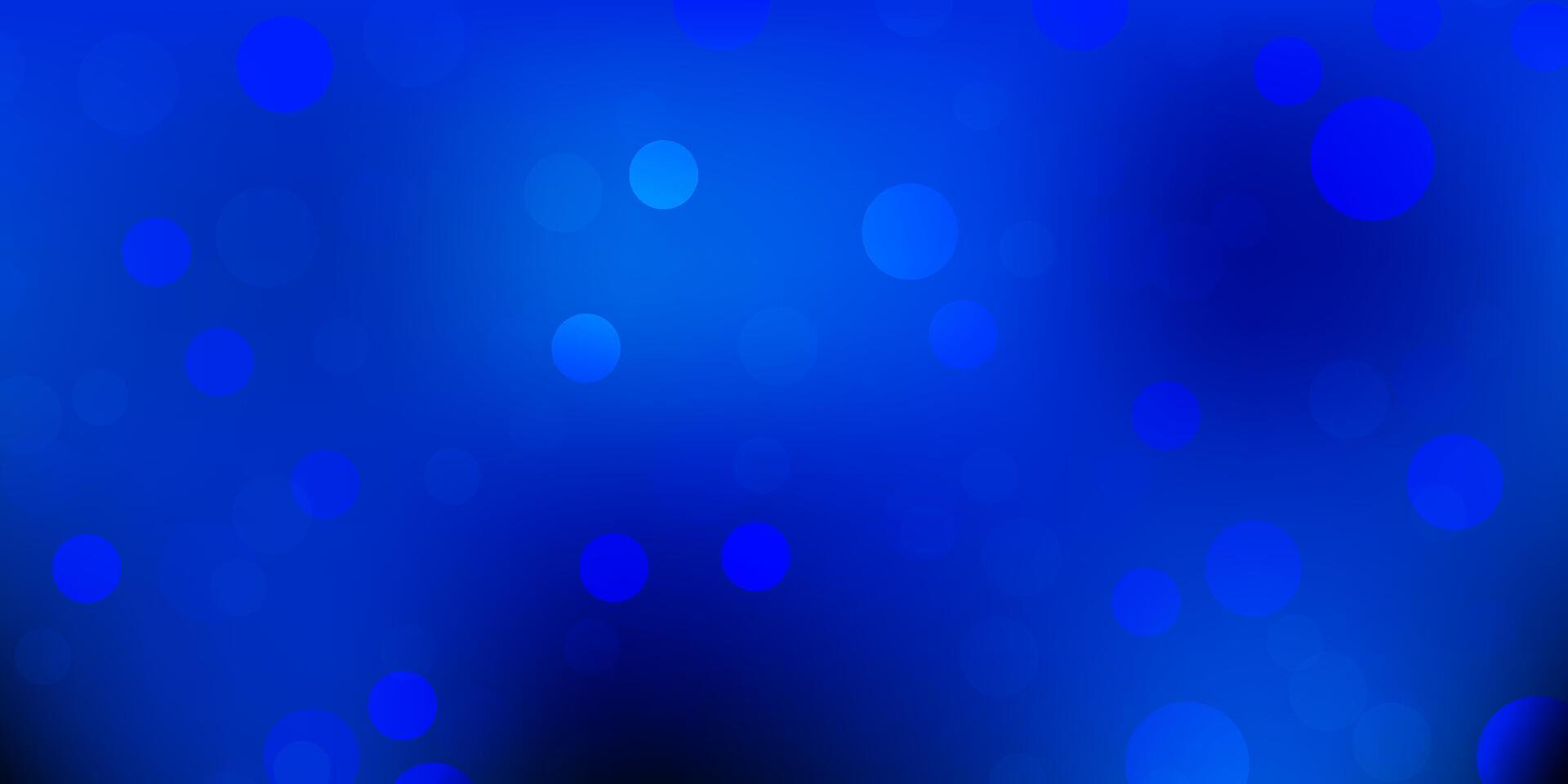 donkerblauwe vectorachtergrond met vlekken. vector