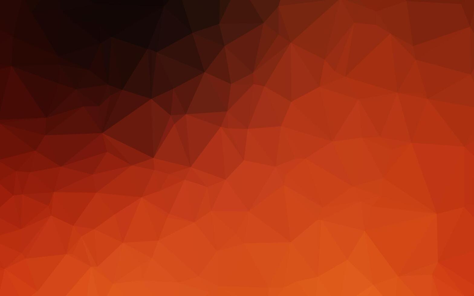 donker oranje vector abstracte mozaïek achtergrond.