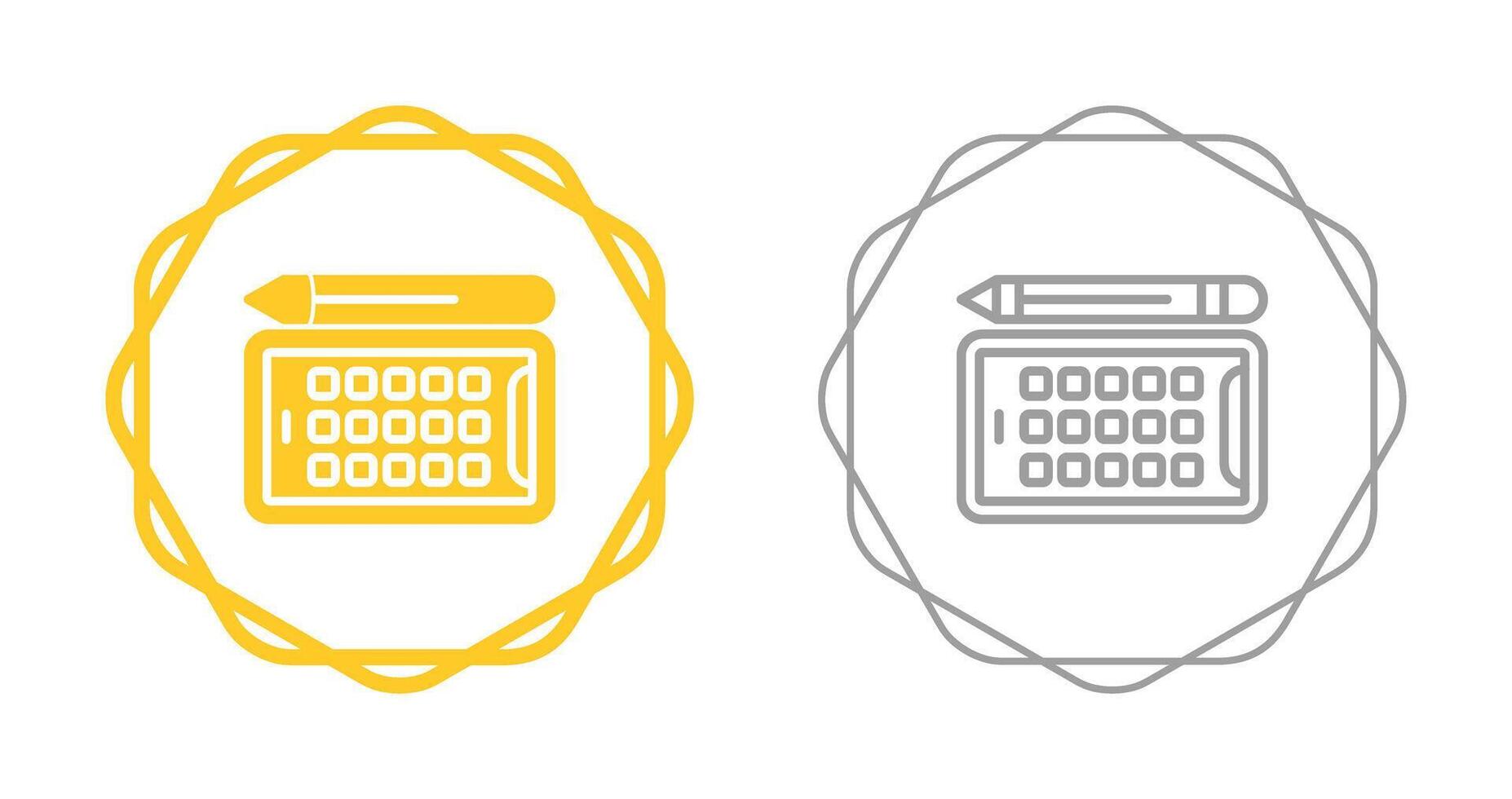 tablet vector pictogram