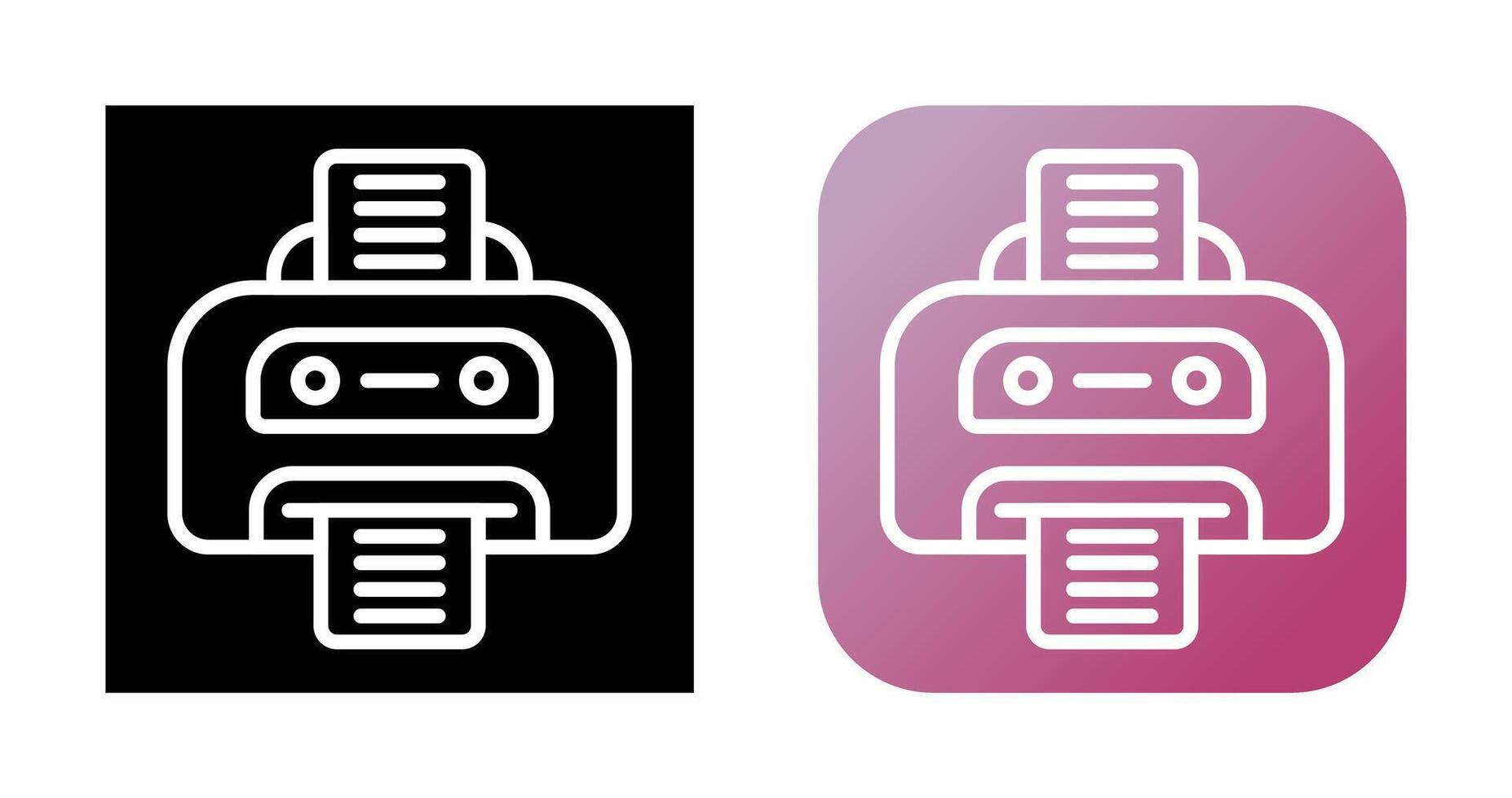 printer vector pictogram