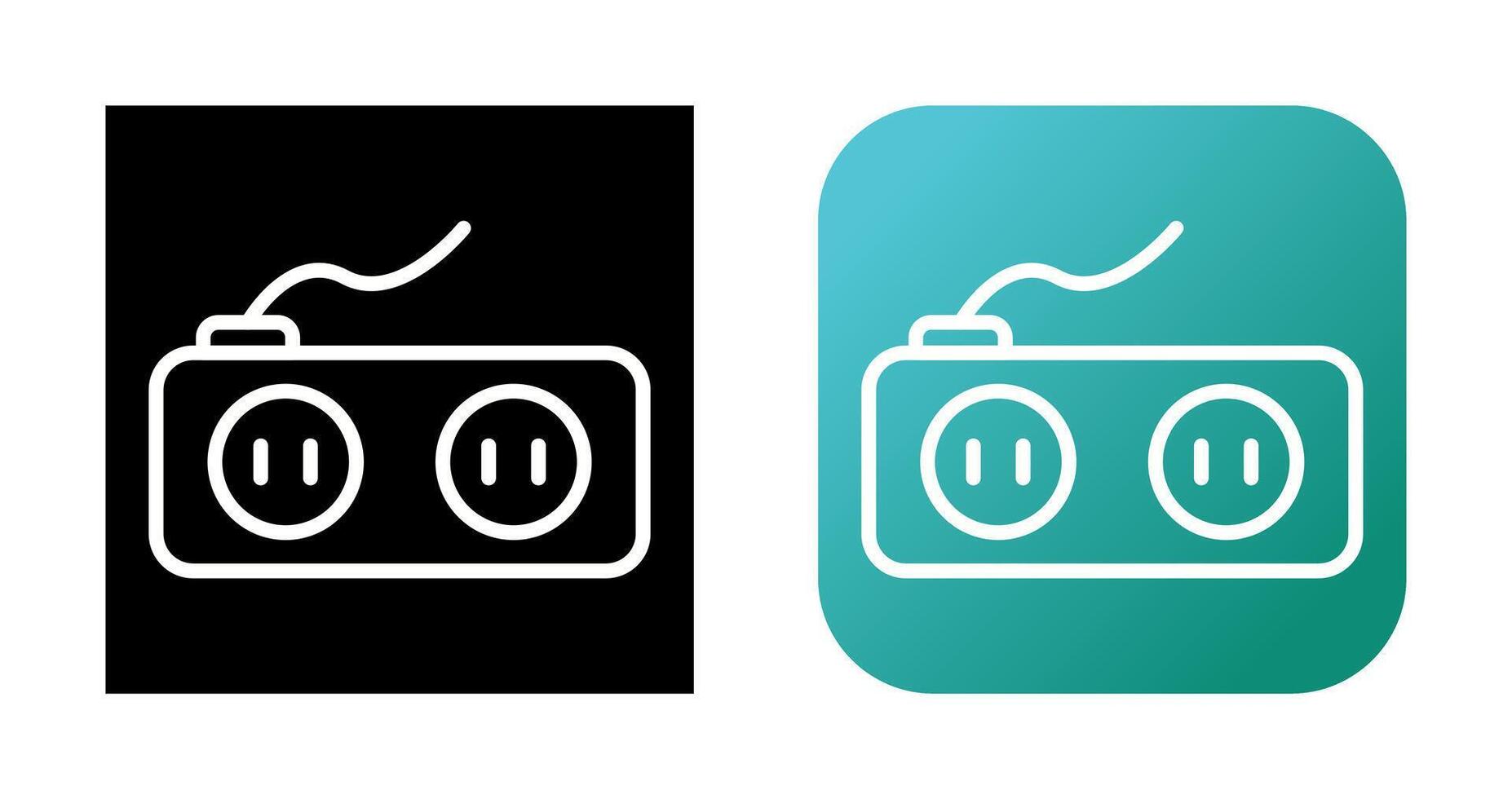 stopcontact vector pictogram