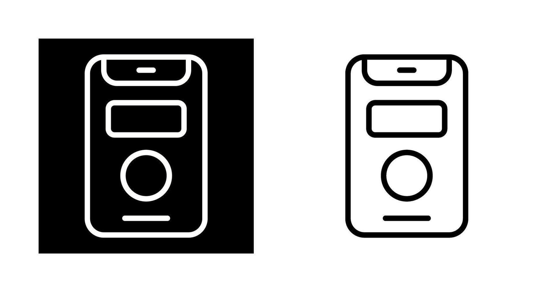 smartphone vector icoon