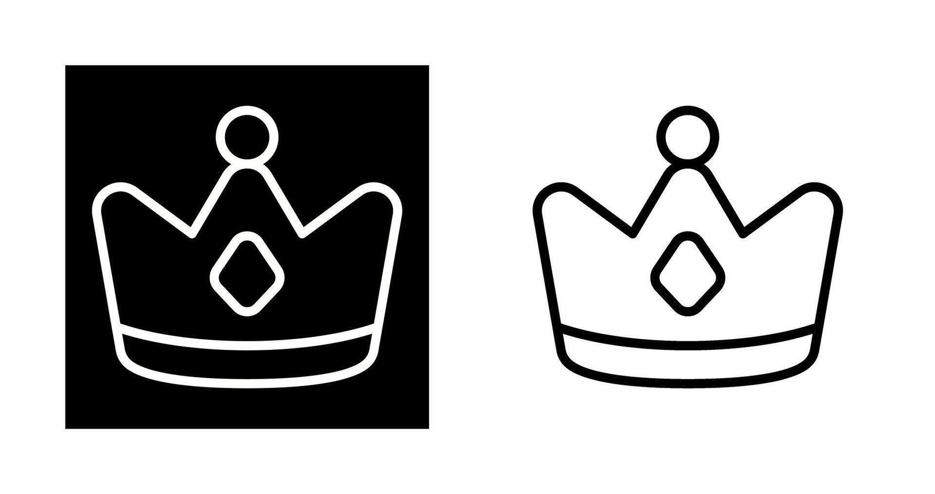 kroon vector pictogram