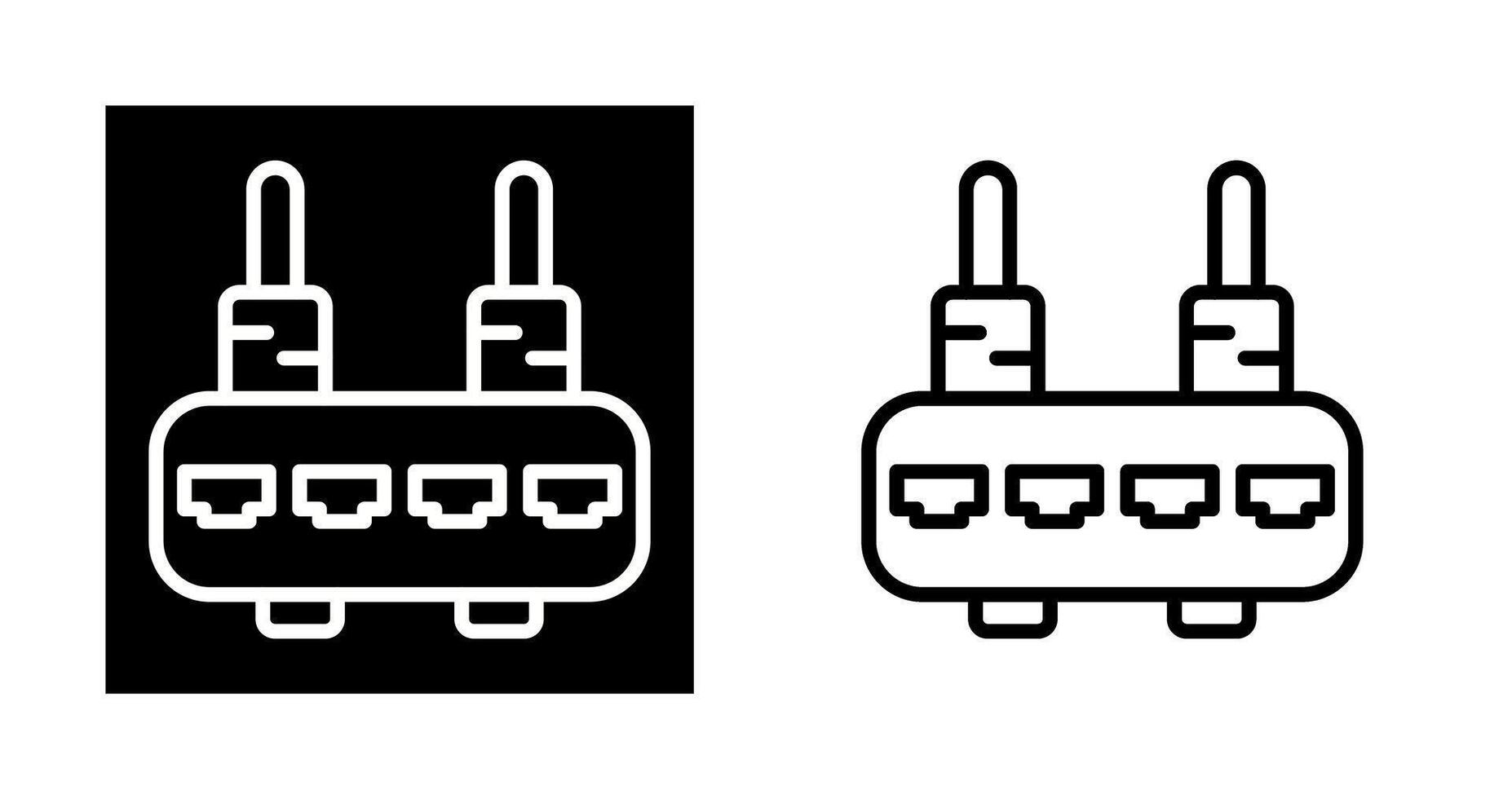 router vector pictogram