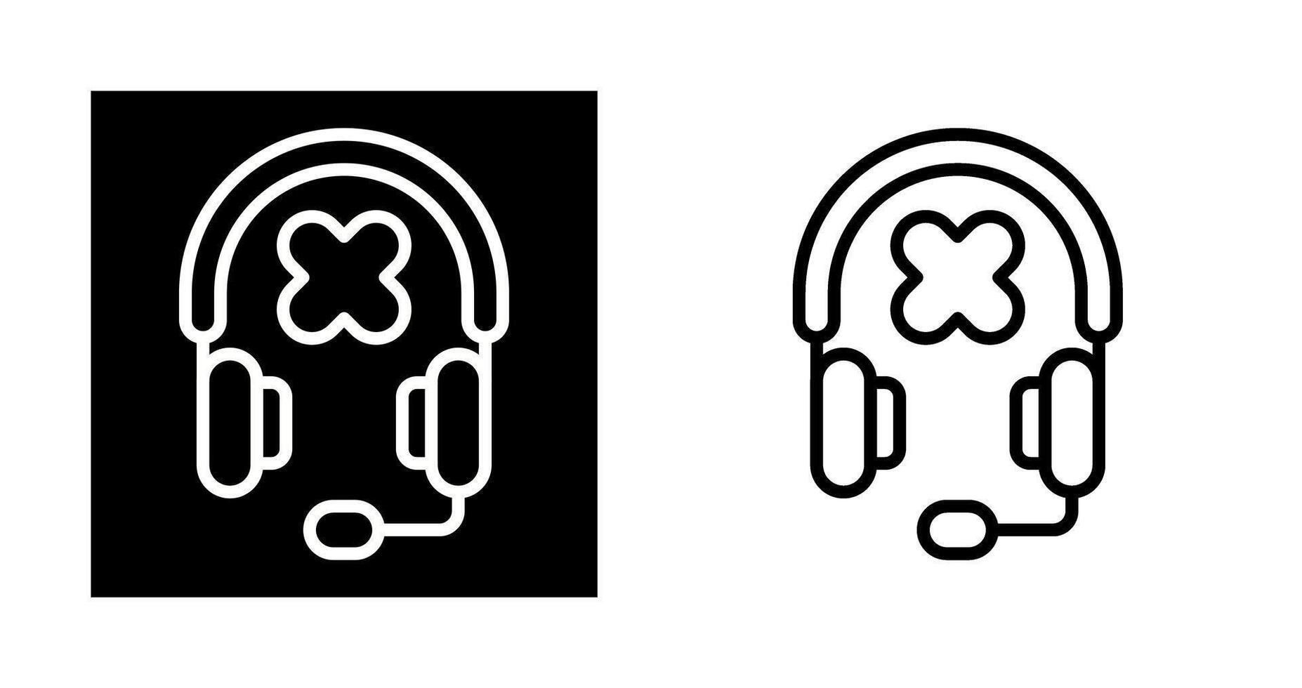 muziek- hoofdtelefoons vector icoon