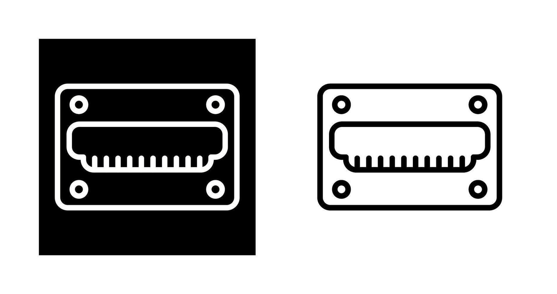 hdmi vector icoon