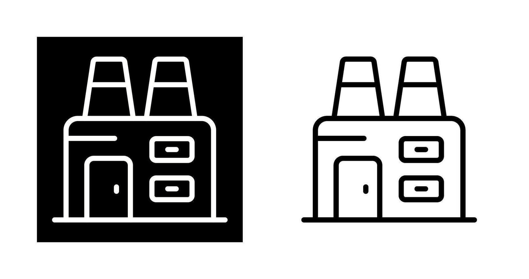 fabriek vector pictogram