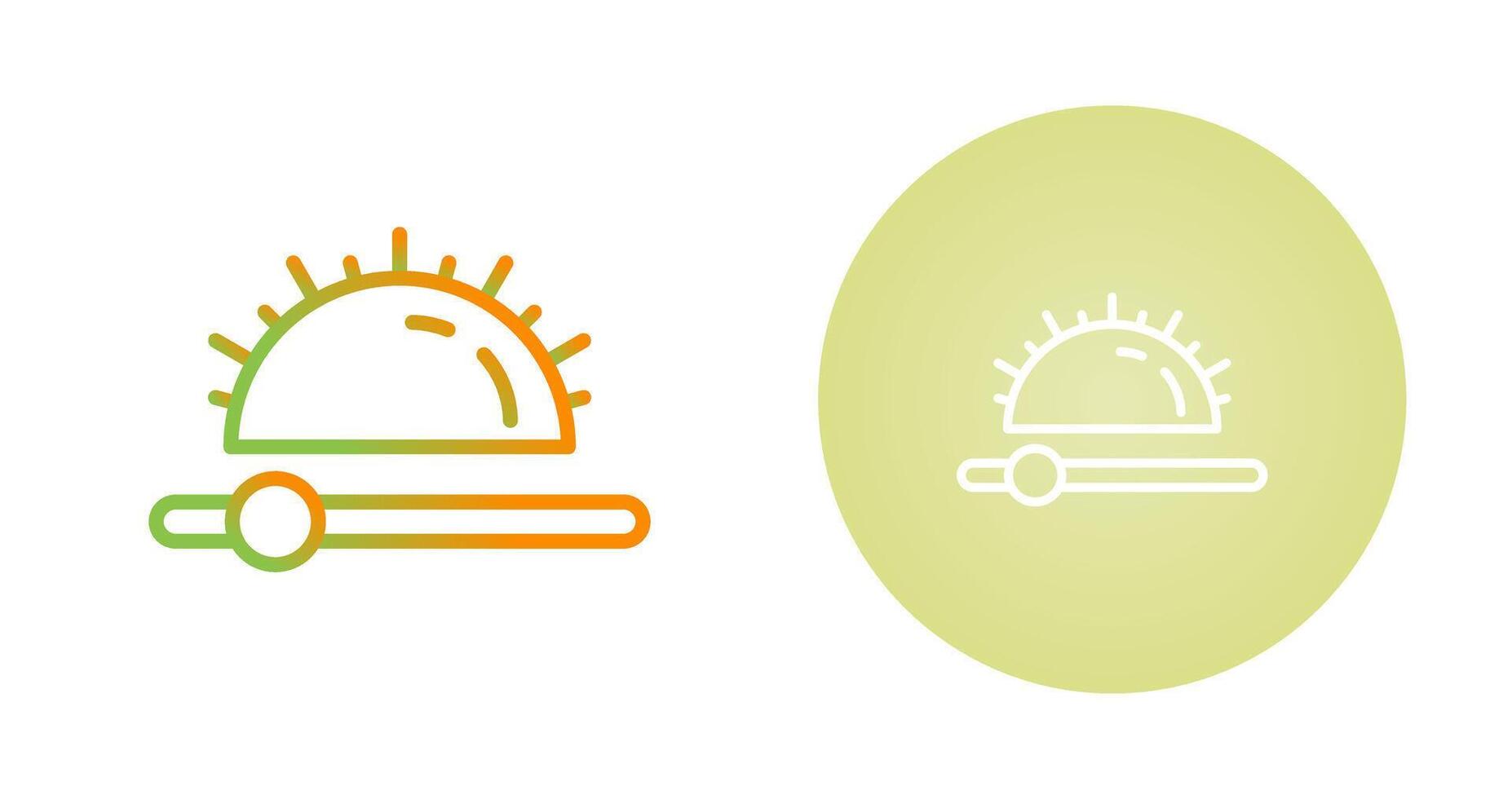 helderheid vector pictogram