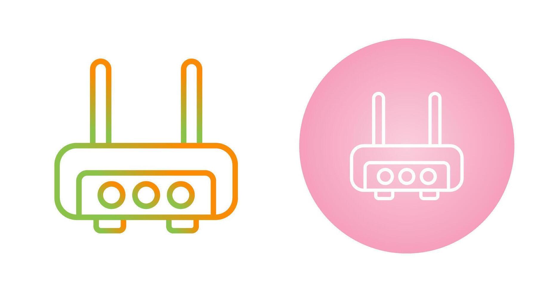 router vector pictogram