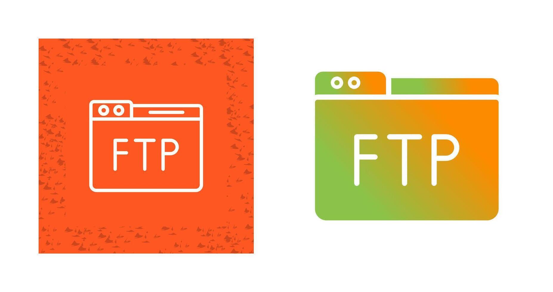 ftp vector icoon