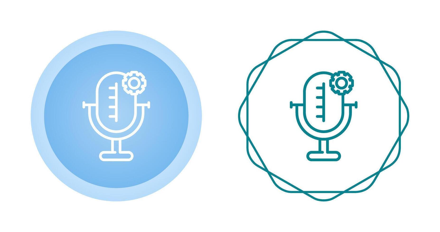 microfoon vector pictogram