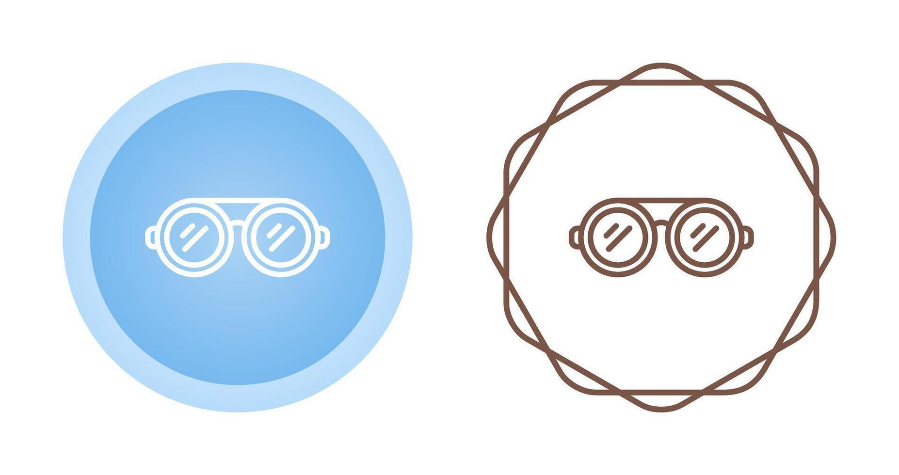 zonnebril vector pictogram