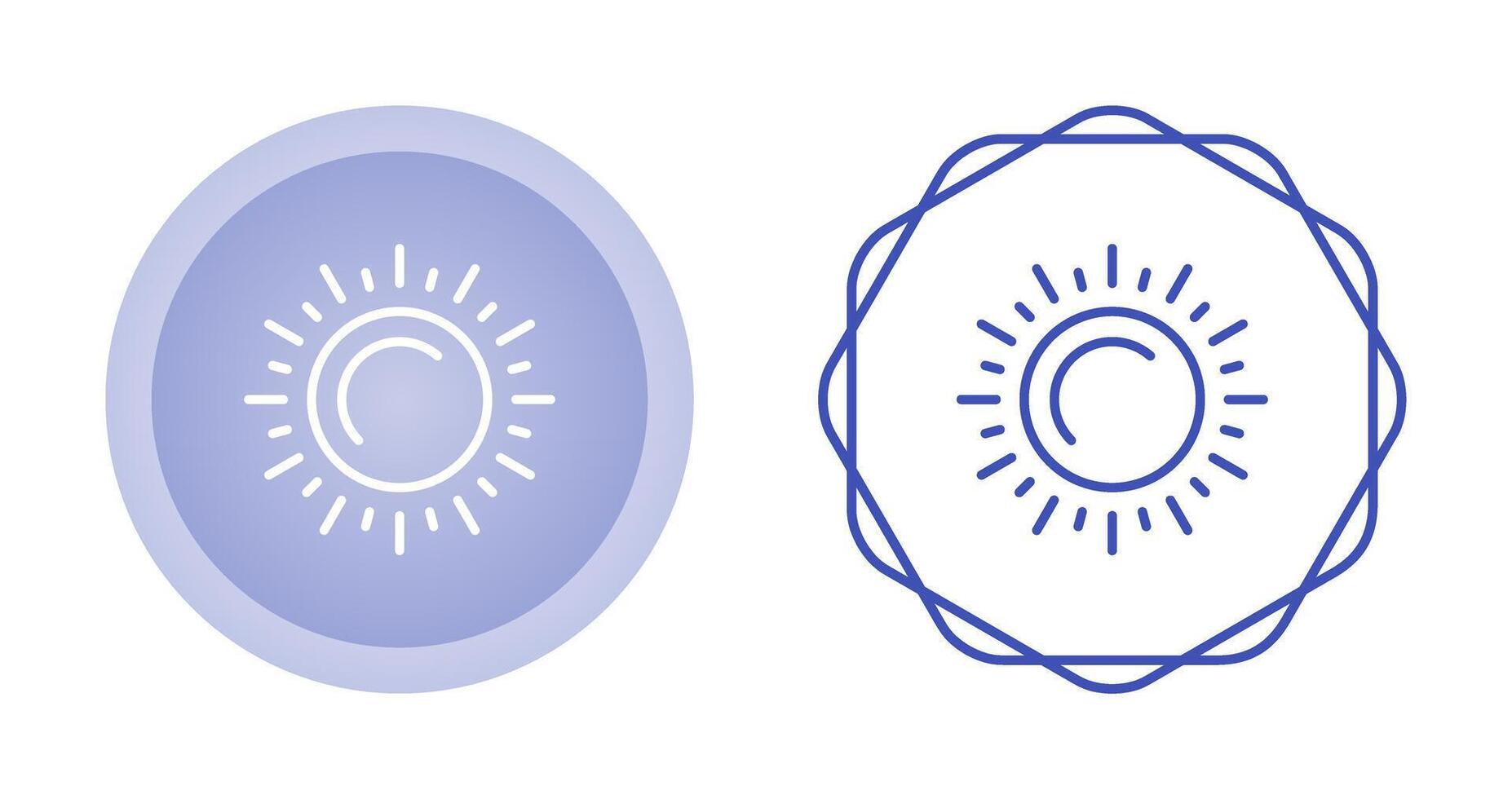 zon vector pictogram