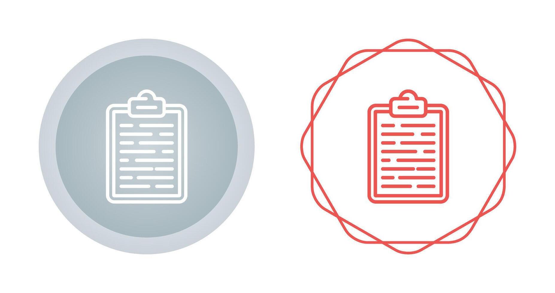 Klembord vector pictogram