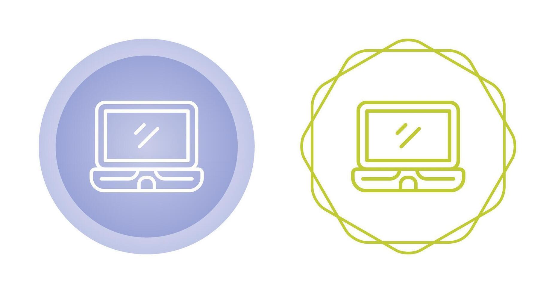 laptop vector pictogram