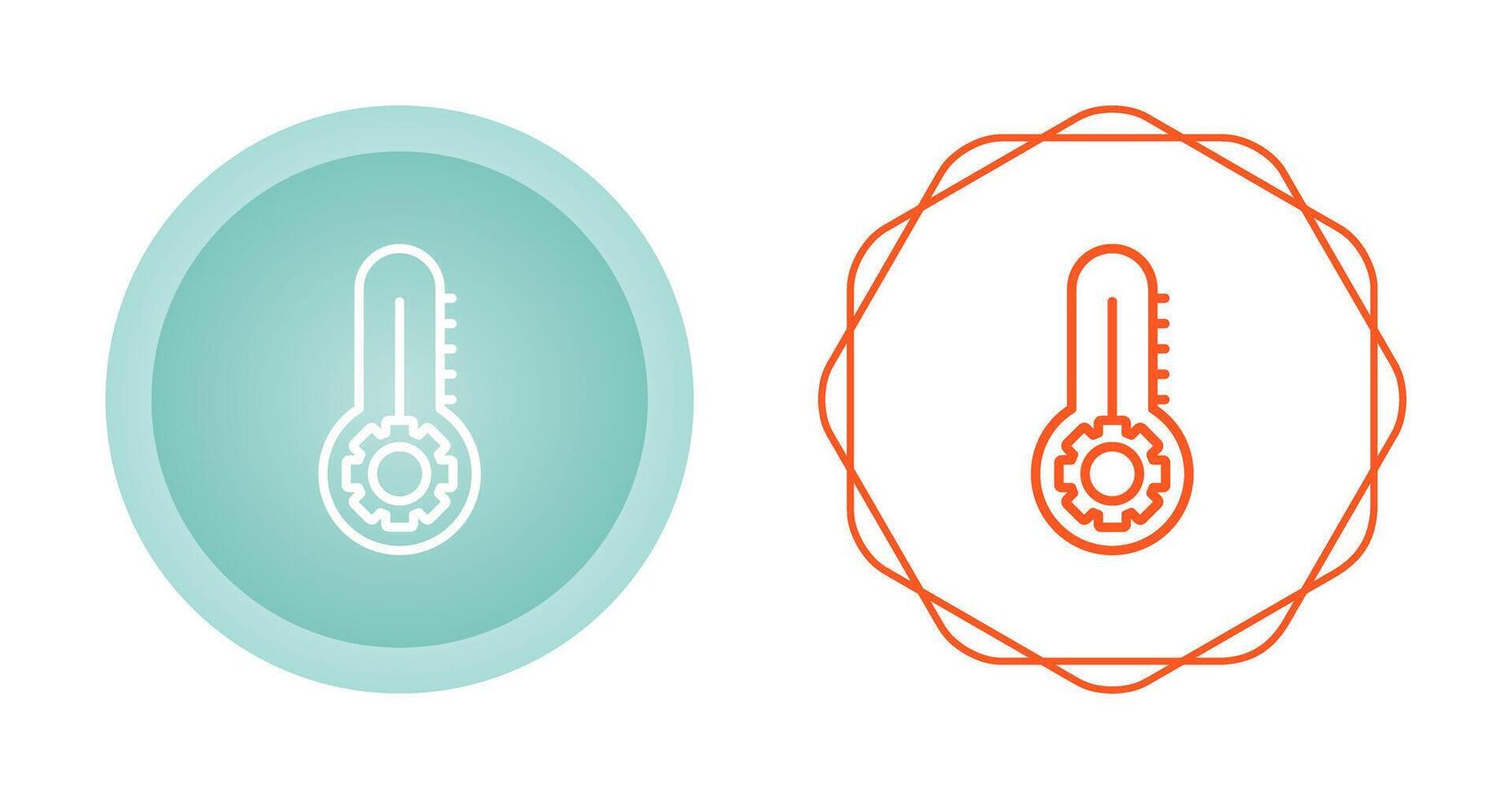 thermometer vector pictogram