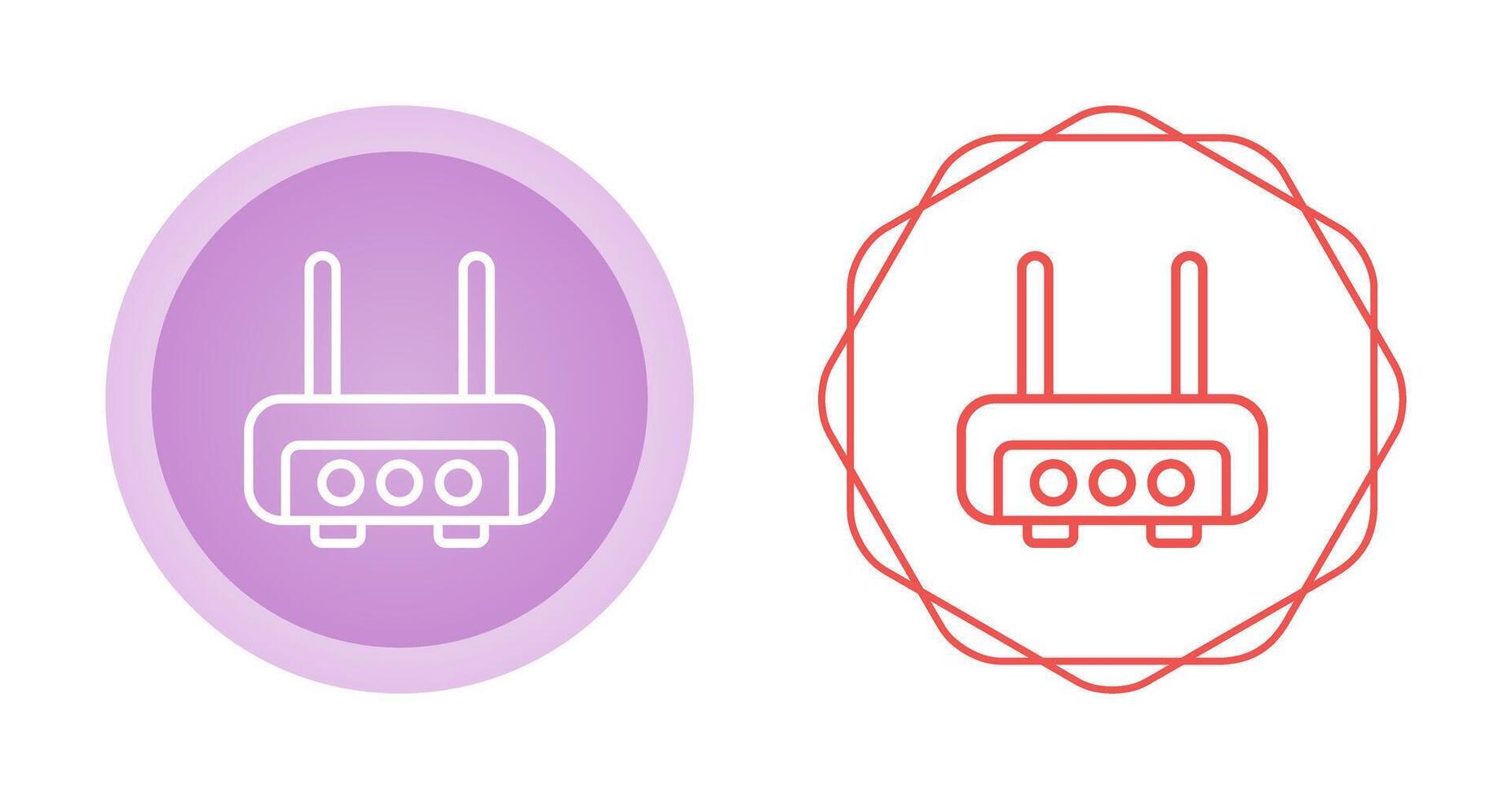 router vector pictogram