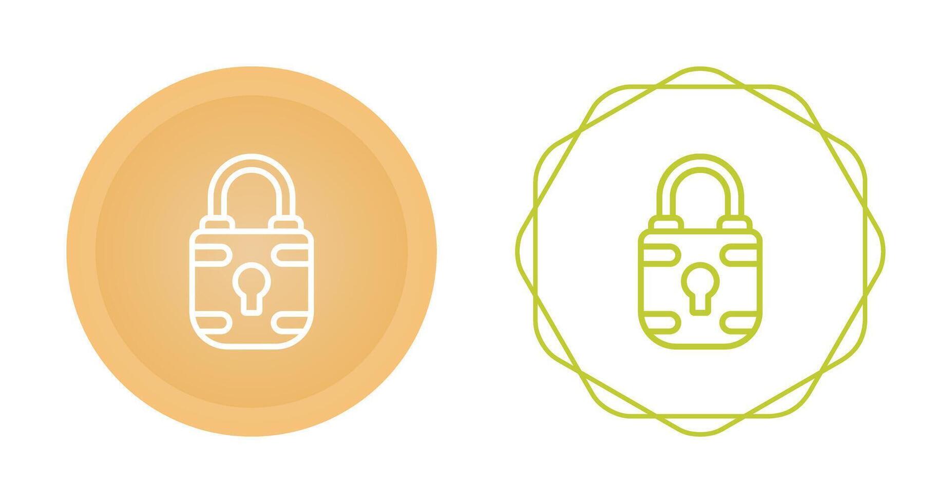 hangslot vector pictogram