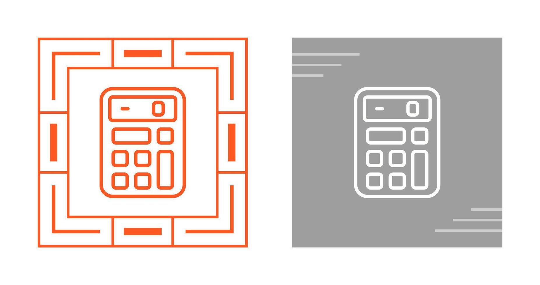 rekenmachine vector pictogram