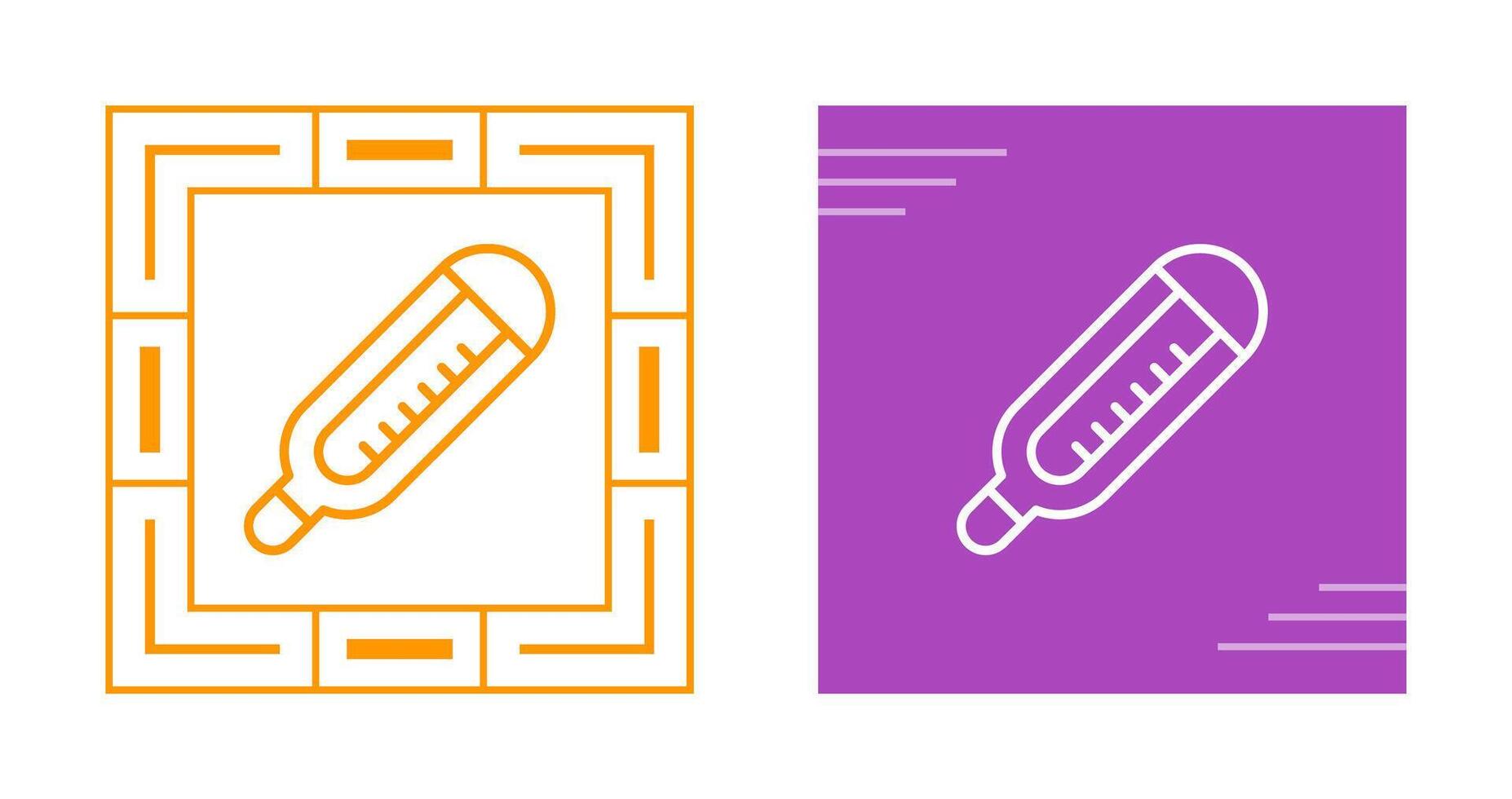 thermometer vector pictogram