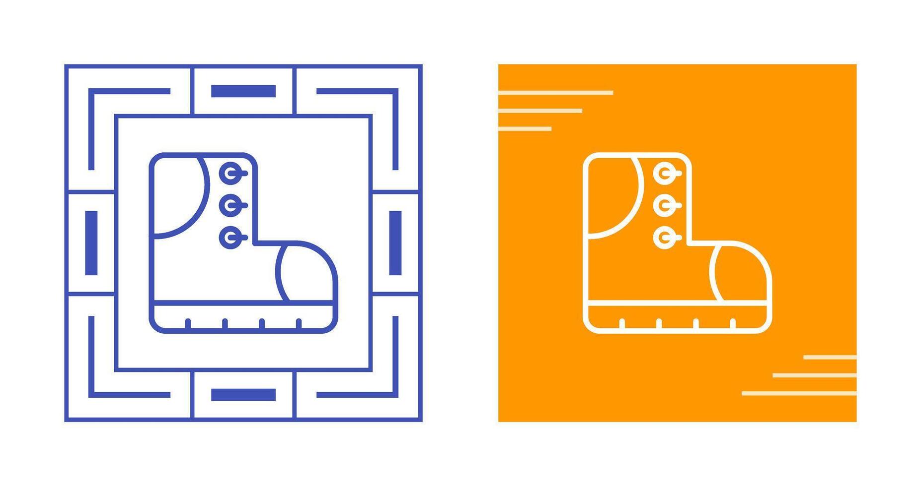 elektrisch werk laarzen vector icoon