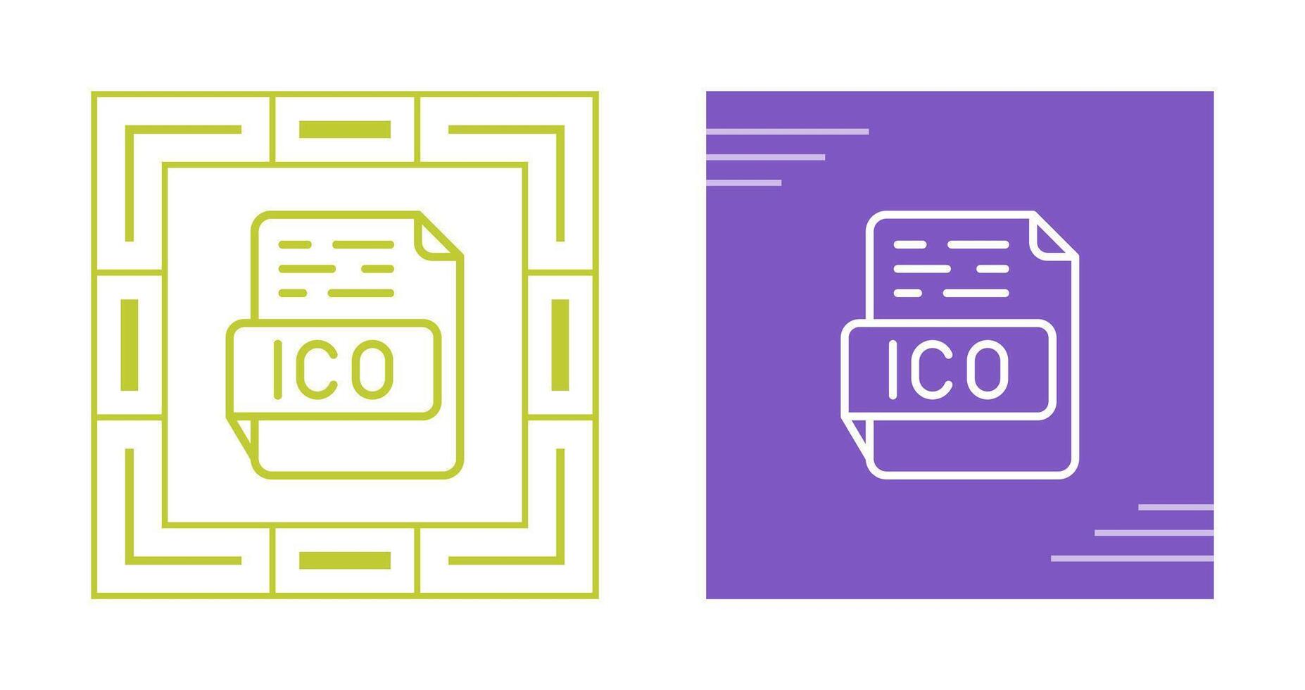 ico vector icoon