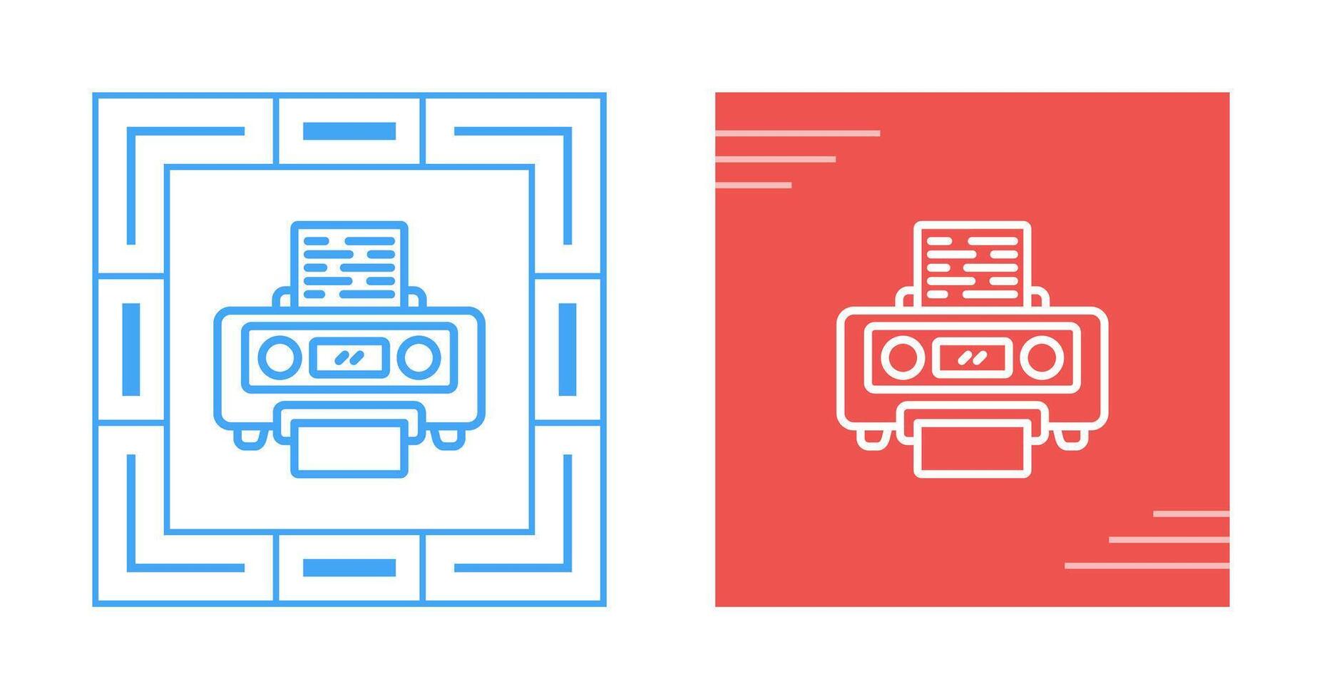 printer vector pictogram