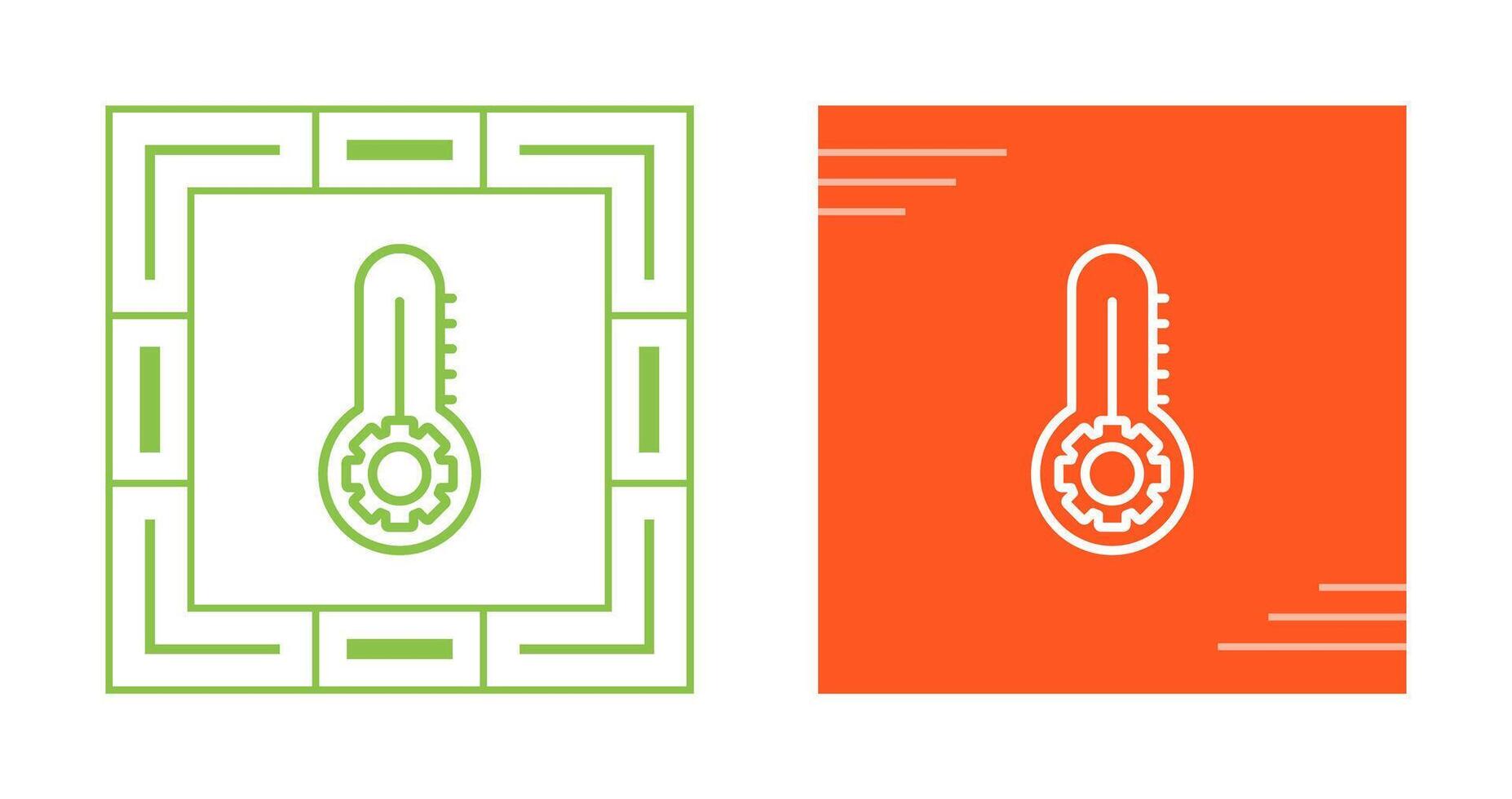 thermometer vector pictogram