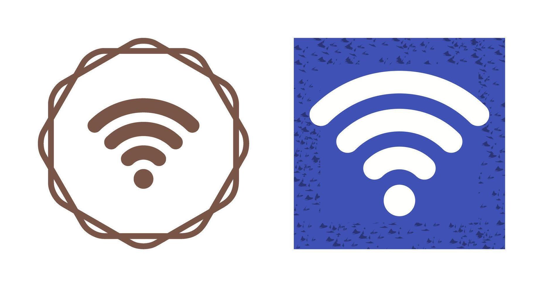 Wifi signaal vector icoon