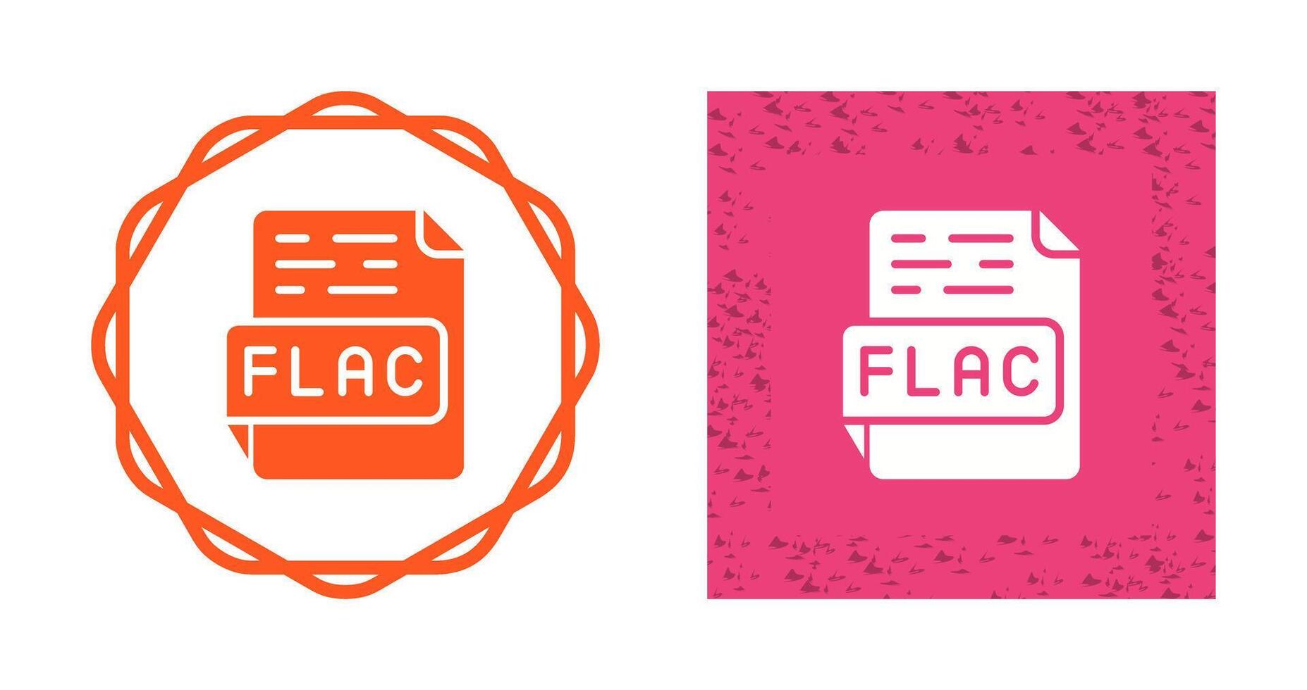 flac vector icoon