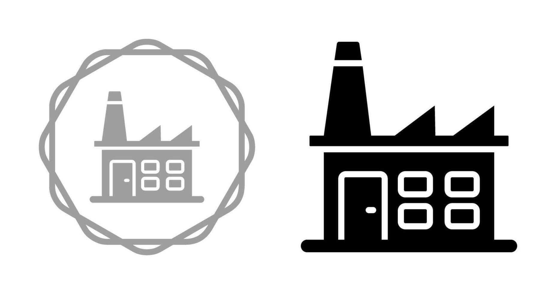 fabriek vector pictogram