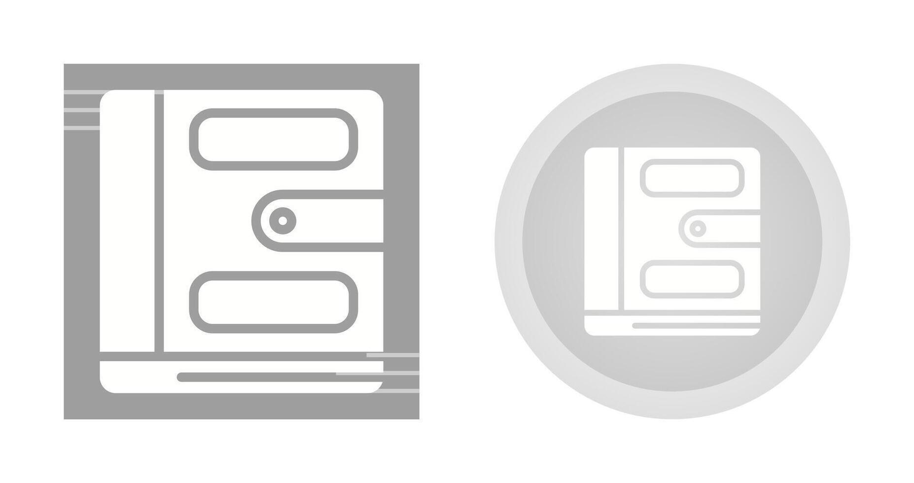 notebook vector pictogram