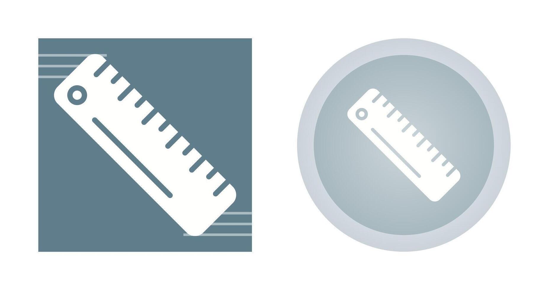 liniaal vector pictogram