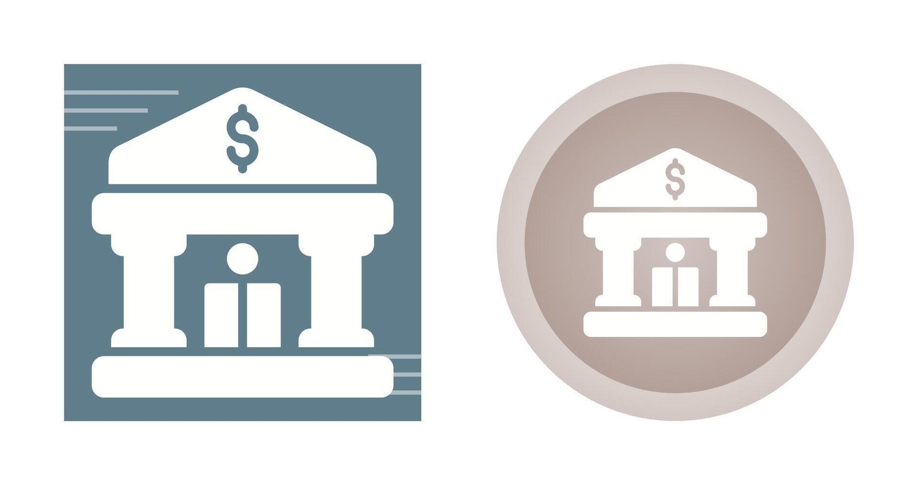 bank vector pictogram