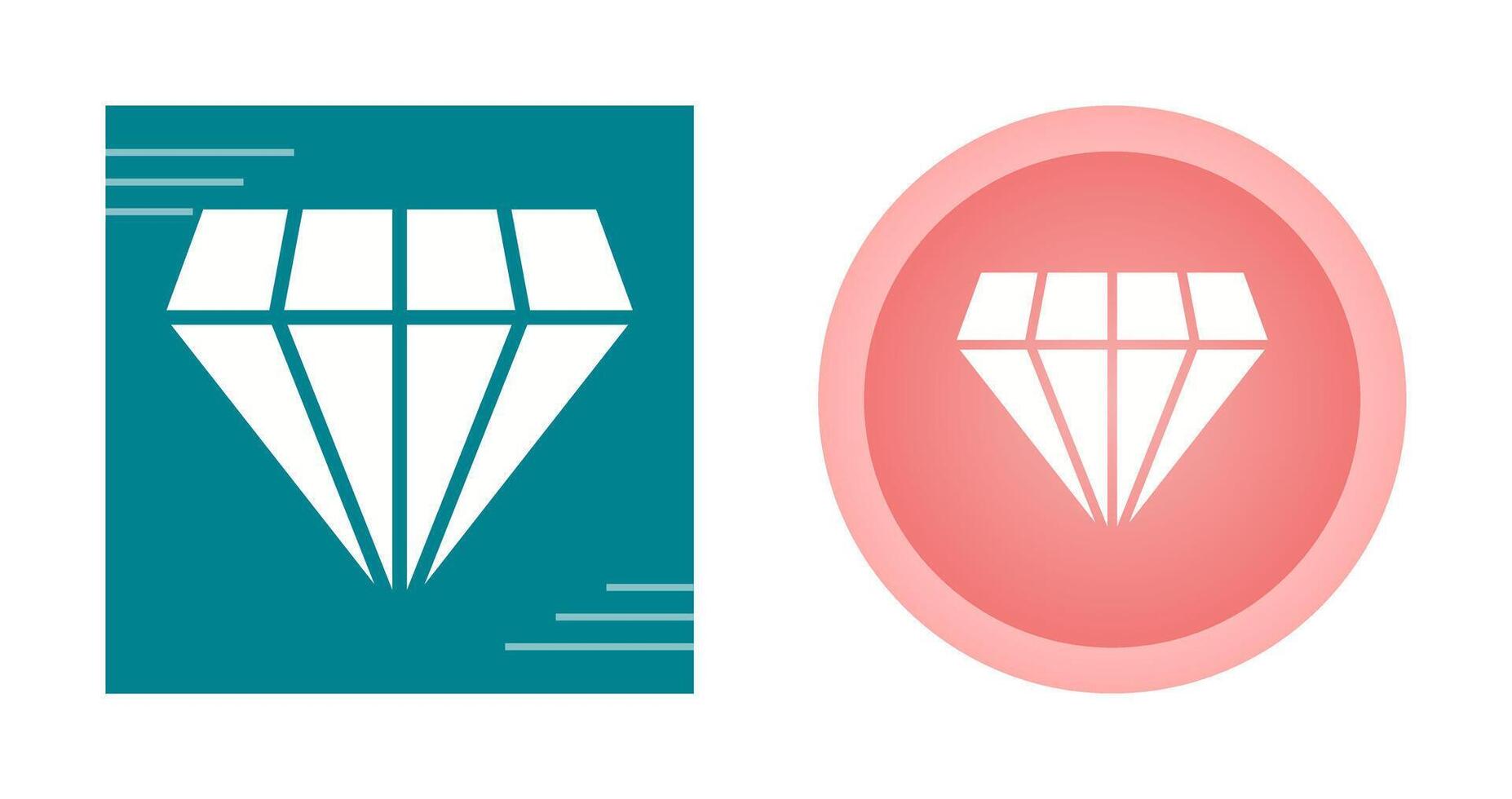 diamant vector pictogram