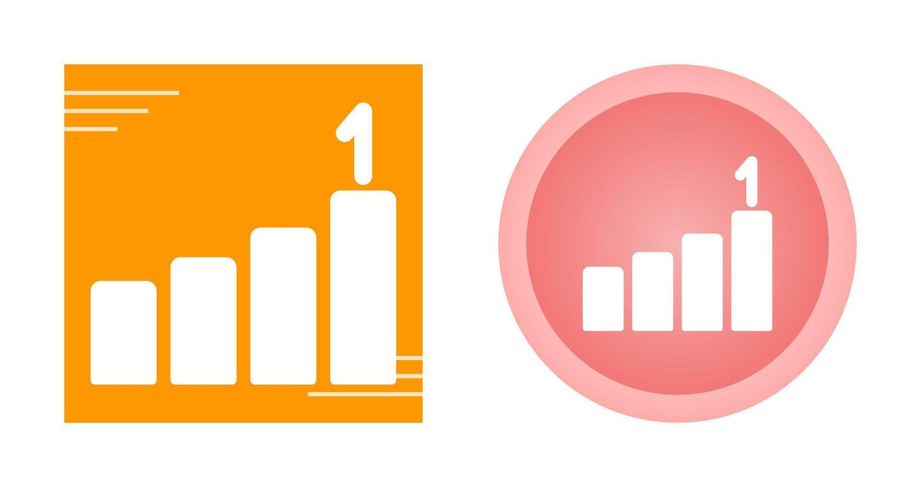 eerste plaats vector icoon