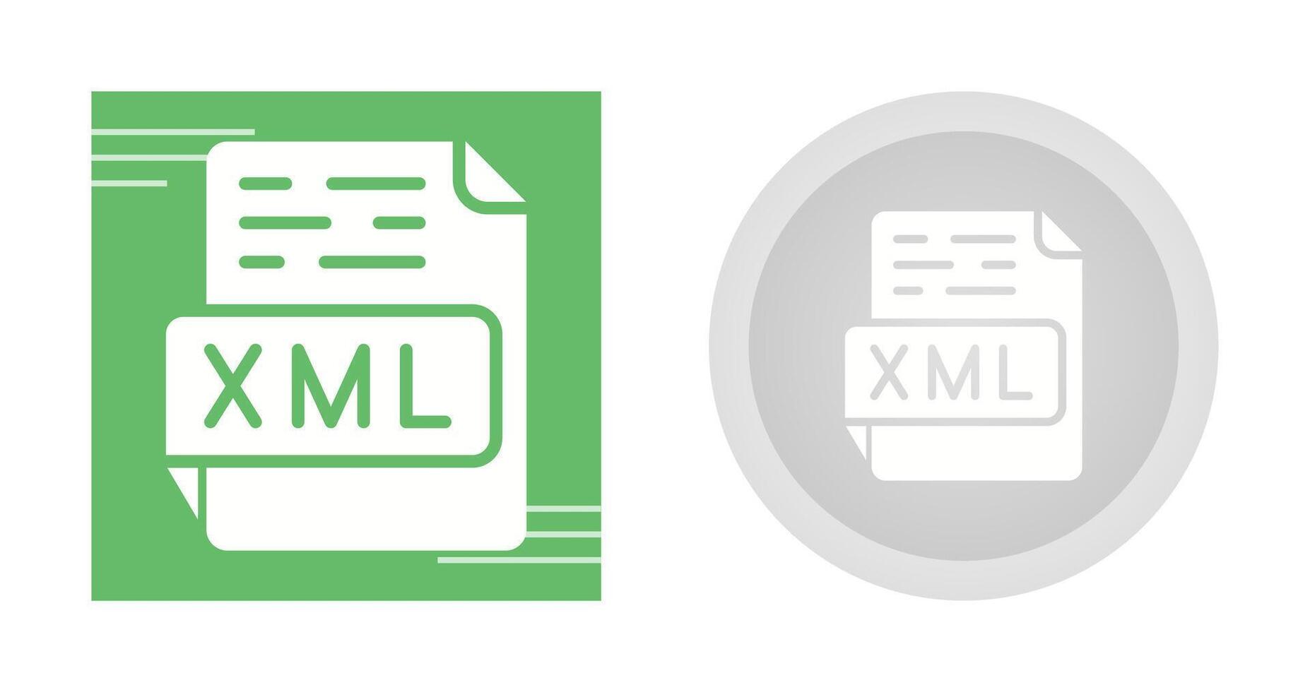 xml vector icoon