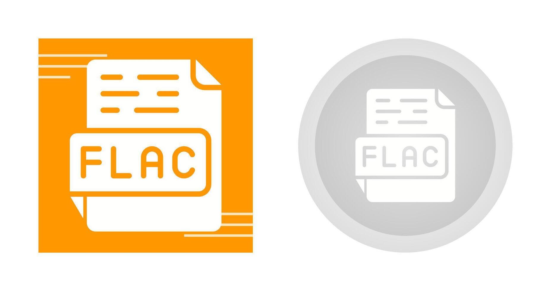 flac vector icoon