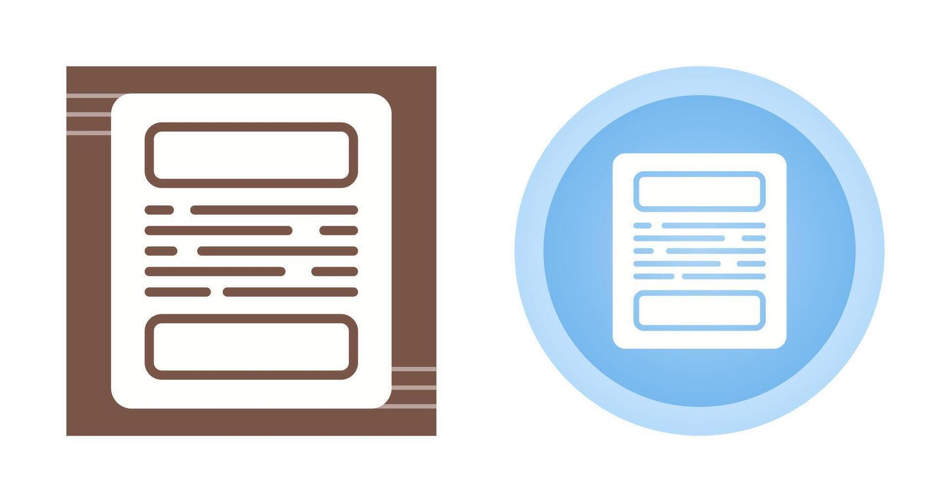 document vector pictogram