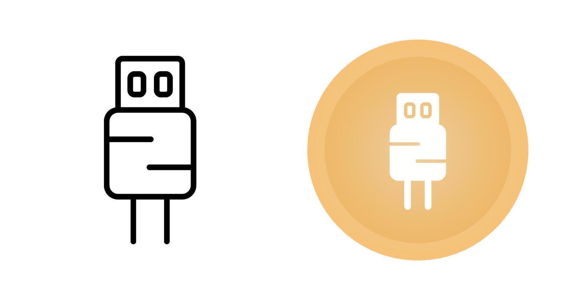 usb vector pictogram