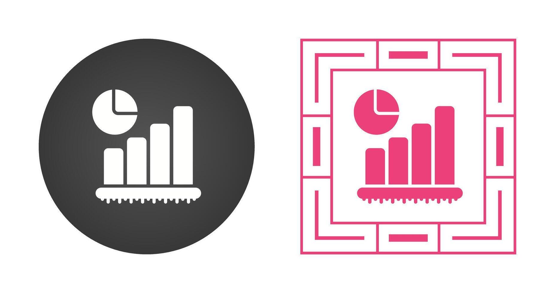 bar diagram vector icoon