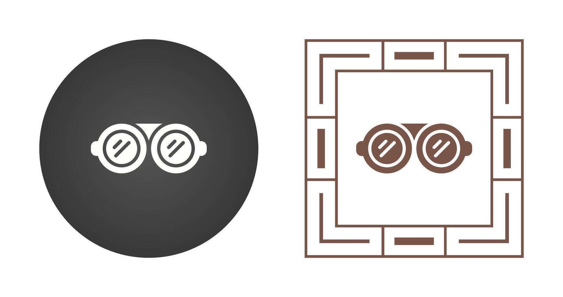 zonnebril vector pictogram