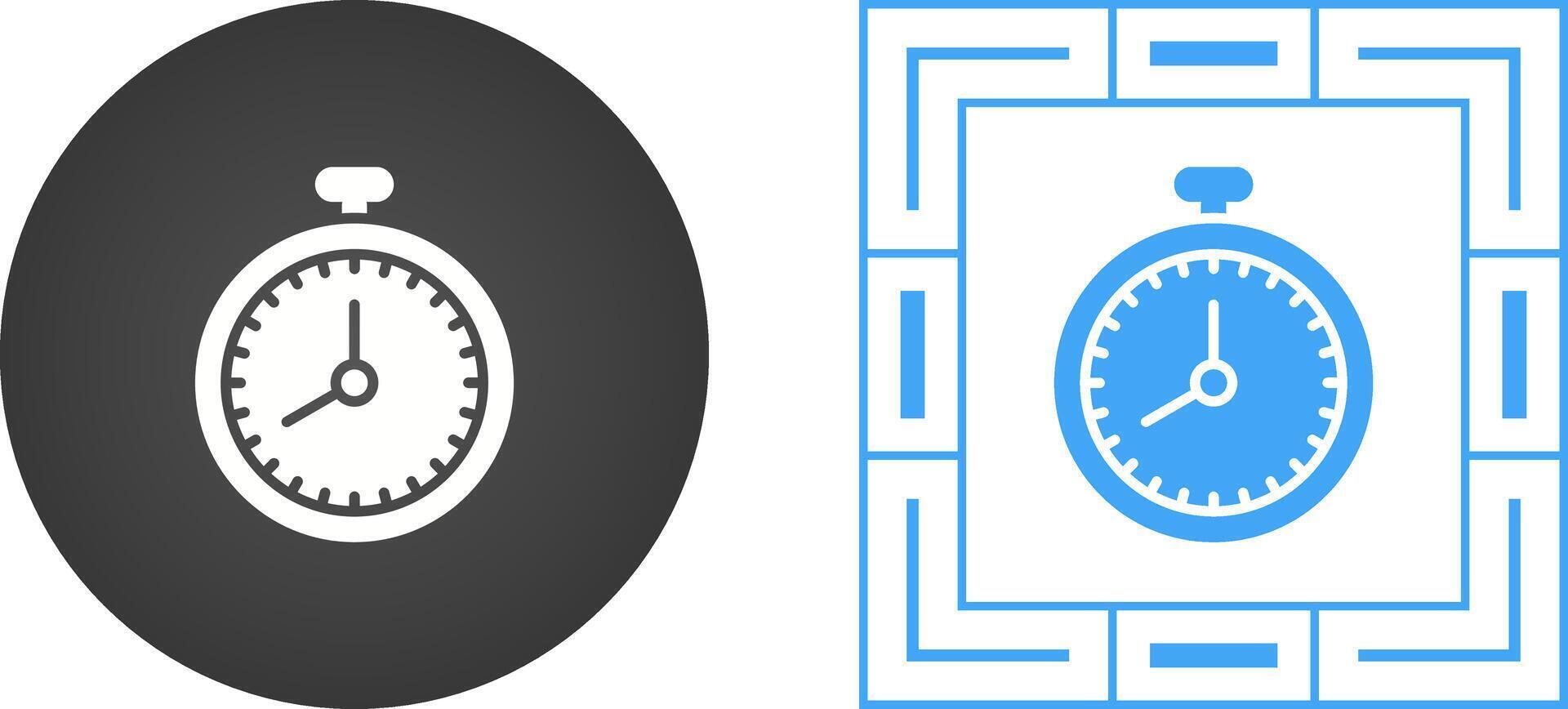 stopwatch vector pictogram