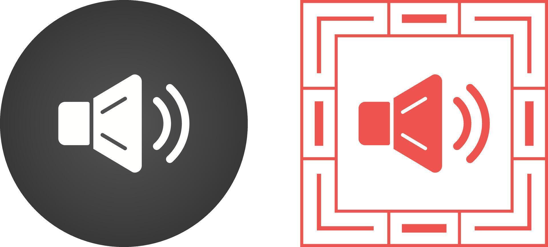 volume vector pictogram