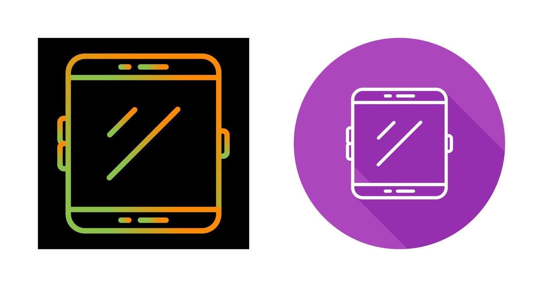 tablet vector pictogram