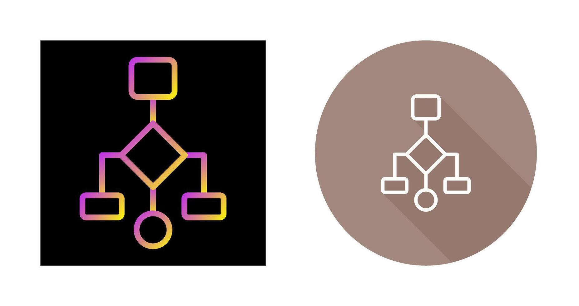 affiniteit diagram vector icoon