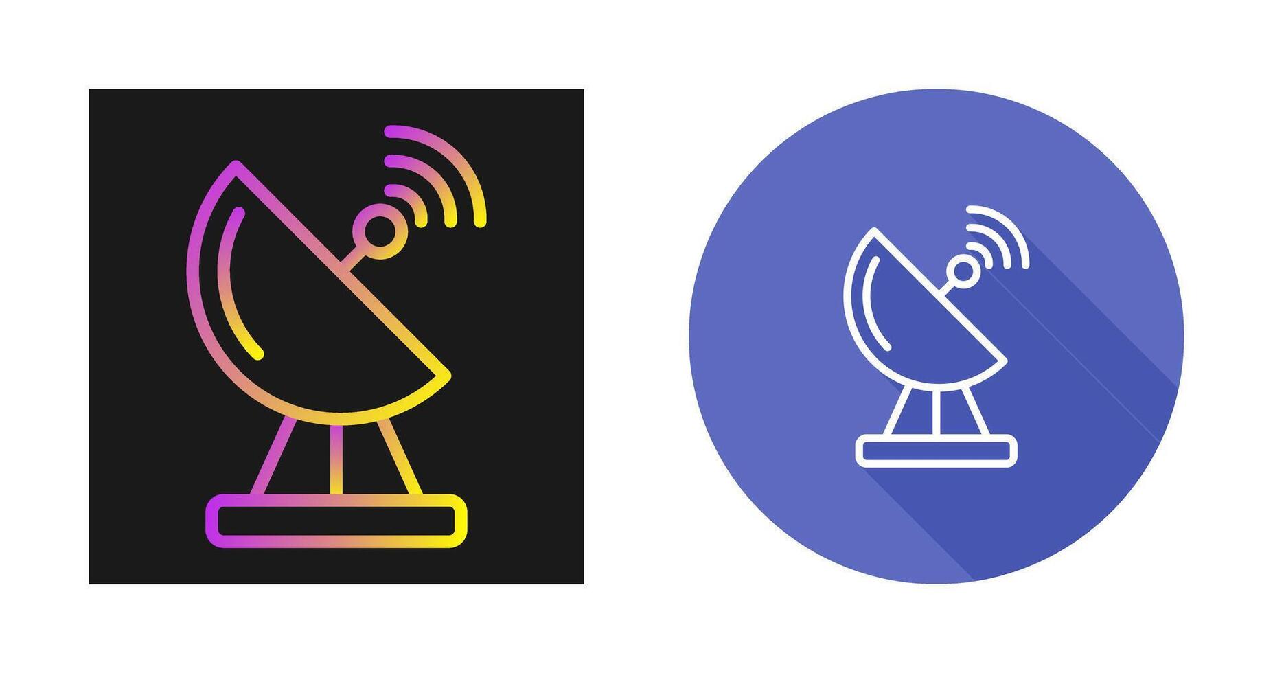 radar vector pictogram