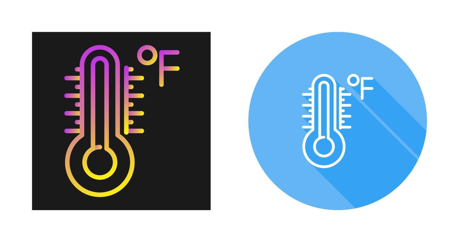 thermometer vector pictogram