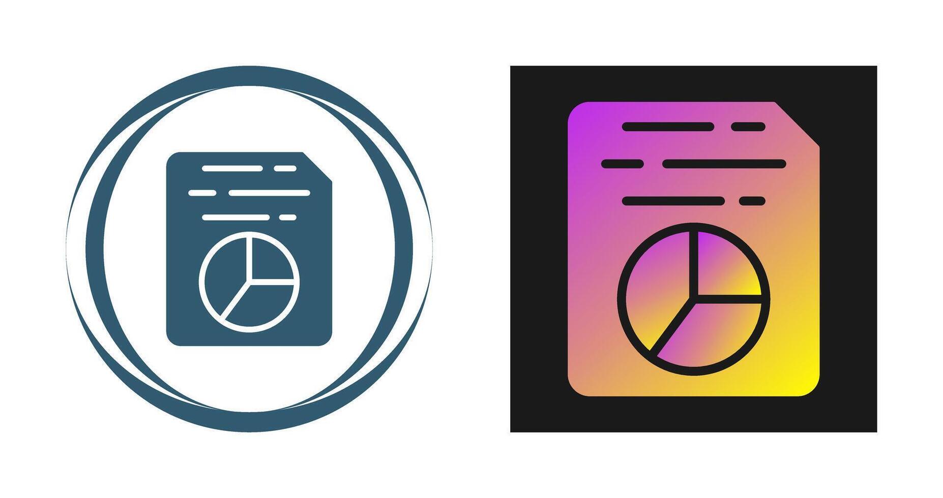 document insert diagram vector icoon